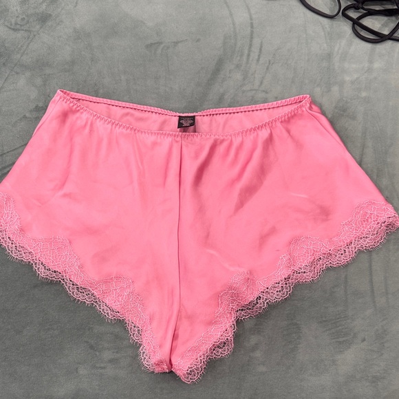 Victoria's Secret Other - Pink Lace Trim Women's Sleep Shorts